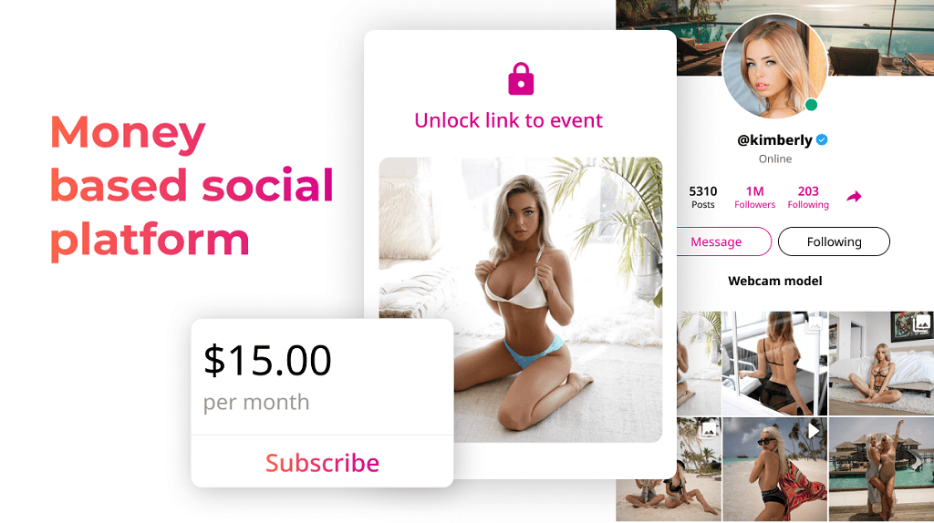 Scrile Connect social media platform