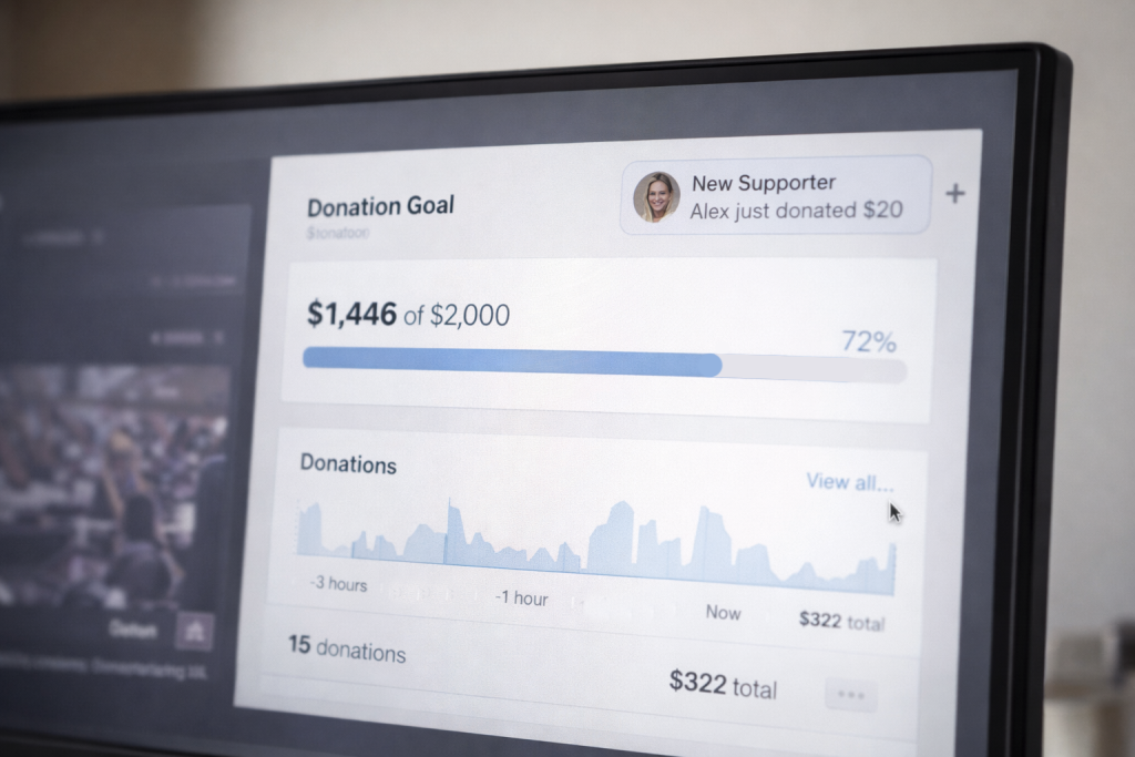 donation goal