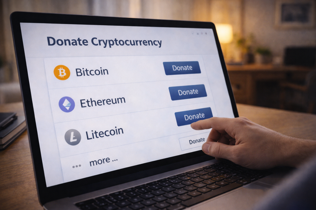 bitcoin donate button generator